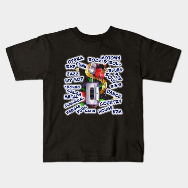 What's your Sound Kids T-Shirt by djmrice